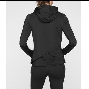Athleta Bootcamp hoodie sz Medium Black